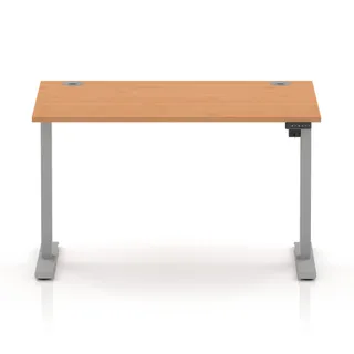 Air Lite Height Adjustable Desk With Cable Ports