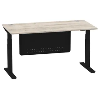 Air Height Adjustable Desk With Cable Ports