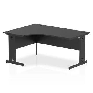 Impulse Crescent Desk Cable Managed Leg