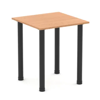Impulse Square Table With Post Leg