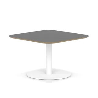 Brixworth Square Coffee Table With Disc Base