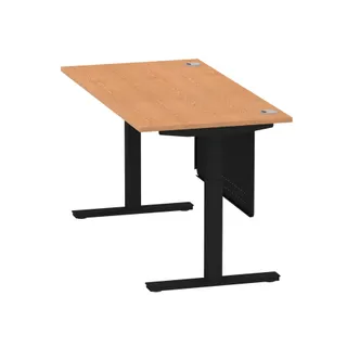 Air Height Adjustable Desk With Cable Ports