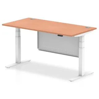 Air Height Adjustable Desk With Cable Ports