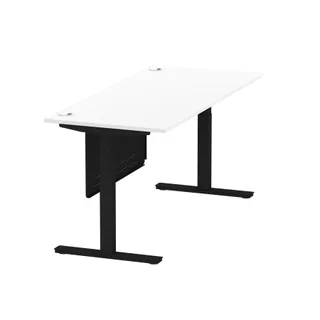 Air Height Adjustable Desk With Cable Ports