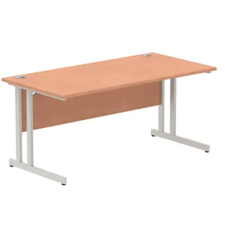 Impulse Straight Desk Cantilever Leg