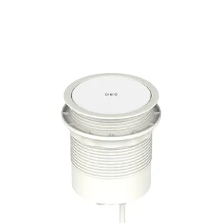 Volta Round Pop Up Power Unit 4x Socket Module with Wireless Charger