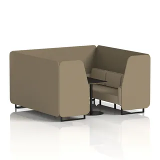 Brixworth Booth in Two Tone