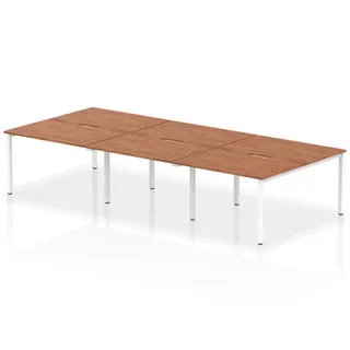 Evolve Plus B2B Bench Desk - 6 Person