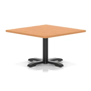 EE - Italia Square Coffee Table With Cross Base