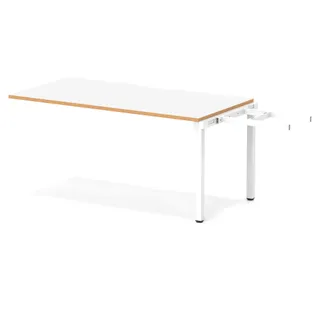 Evolve Plus Single Row Bench Desk Extension Kit