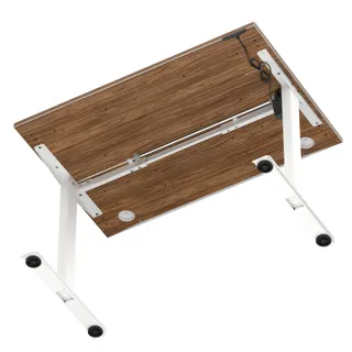 Air Lite Height Adjustable Desk With Cable Ports