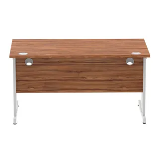 Impulse Straight Desk Cable Managed Leg