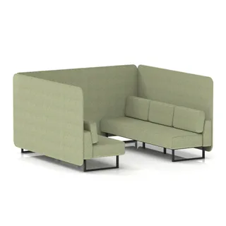 Brixworth Bench Booth in Single Tone