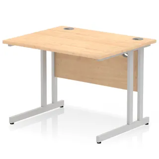 Impulse Straight Desk Cantilever Leg