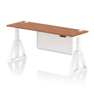 Air Height Adjustable Slimline Desk With Cable Ports