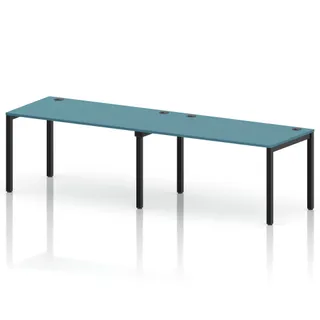 Impulse Single Row Bench Desk - 2 Person