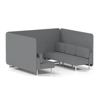 Brixworth Bench Booth in Single Tone