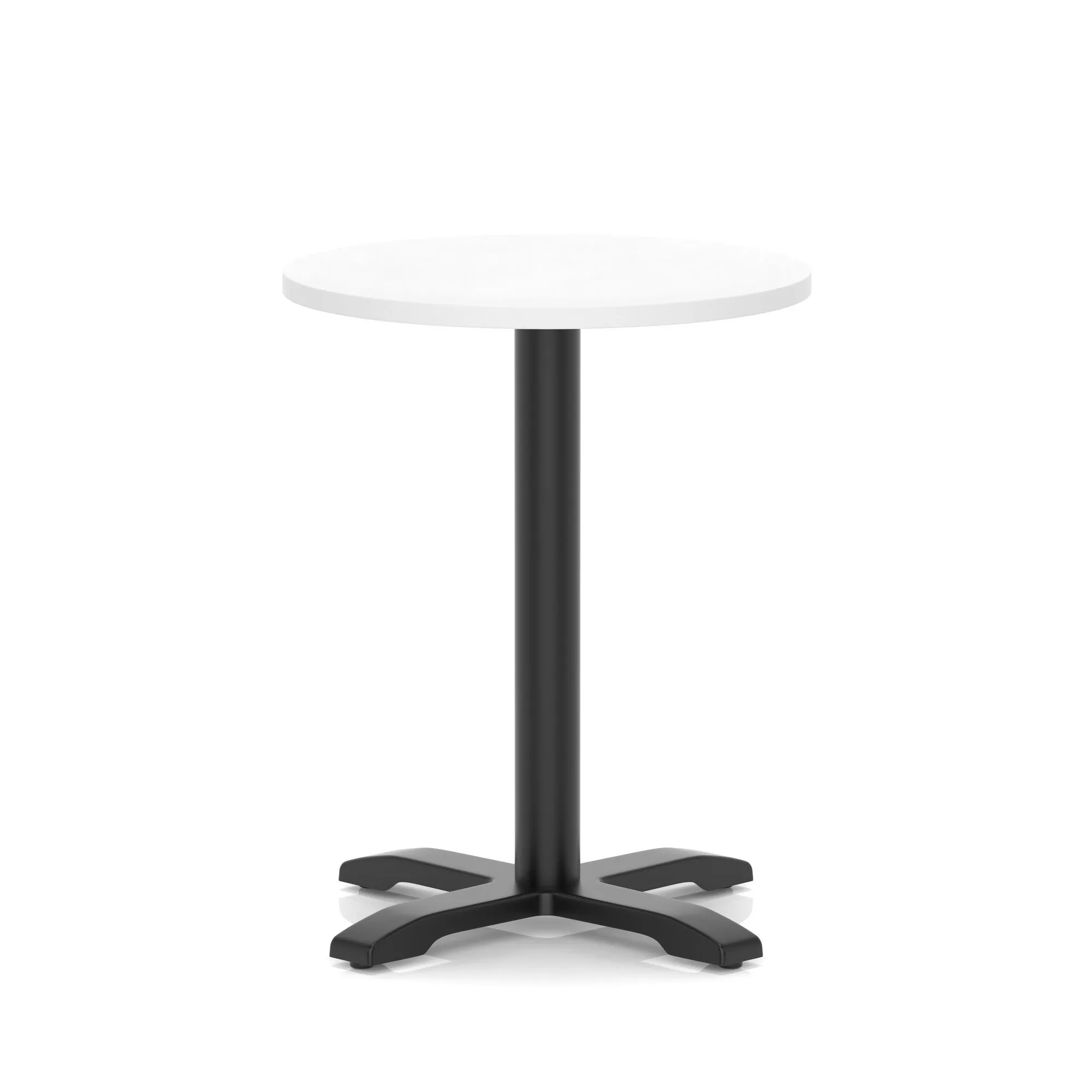 Italia Round Poseur Table With Cross Base
