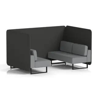 Brixworth Bench Booth in Two Tone