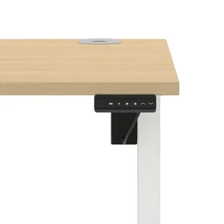 Air Lite Height Adjustable Desk With Cable Ports
