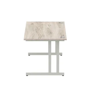 Impulse Straight Desk Cantilever Leg