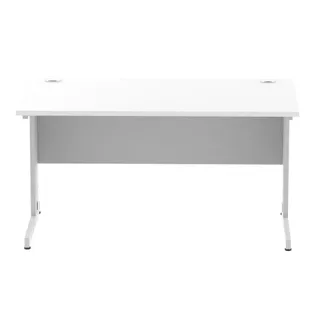 Impulse Straight Desk Cable Managed Leg