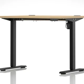 Air Lite Height Adjustable Desk With Cable Ports