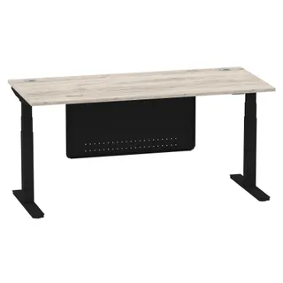 Air Height Adjustable Desk With Cable Ports