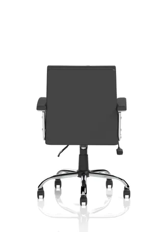 Desire Medium Back Leather Executive Office Chair with Arms