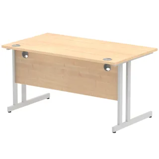 Impulse Straight Desk Cantilever Leg