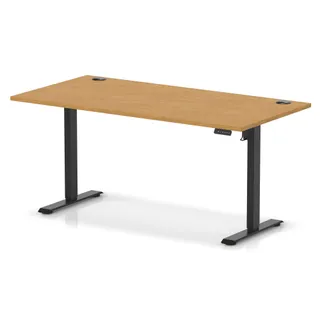 OE - Air Lite Height Adjustable Desk With Cable Ports