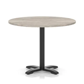 EE - Italia Round Poseur Table With Cross Base