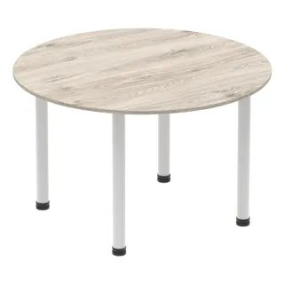 Impulse Round Table With Post Leg