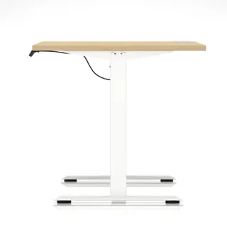 Air Lite Height Adjustable Desk With Cable Ports