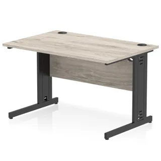 Impulse Straight Desk Cable Managed Leg