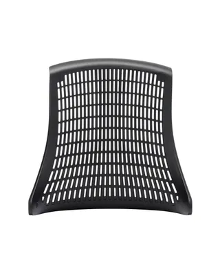 Flex Medium Back Black Frame Task Operator Office Chair with Arms