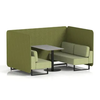 Brixworth Bench Booth in Two Tone
