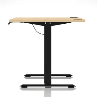 Air Lite Height Adjustable Desk With Cable Ports