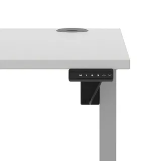 Air Lite Height Adjustable Desk With Cable Ports