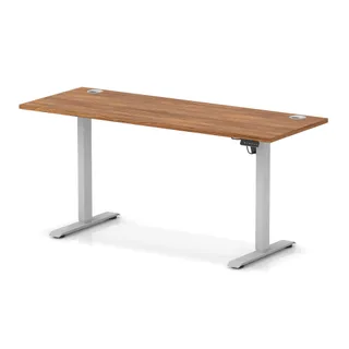 OE - Air Lite Height Adjustable Slimline Desk With Cable Ports