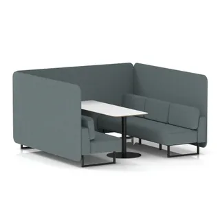 Brixworth Bench Booth in Single Tone