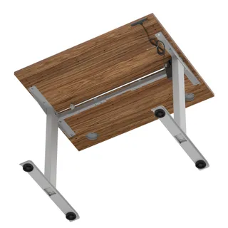 Air Lite Height Adjustable Desk With Cable Ports