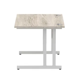 Impulse Straight Desk Cantilever Leg