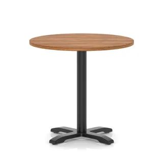 EE - Italia Round Poseur Table With Cross Base
