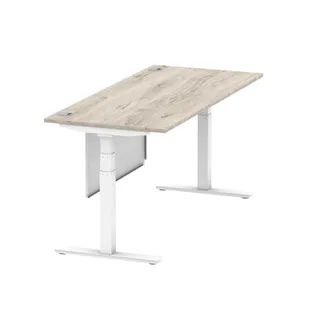 Air Height Adjustable Desk With Cable Ports