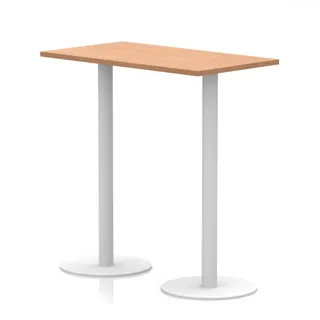 Italia Slimline Rectangular Poseur Table