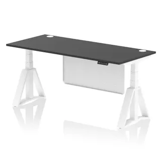 Air Height Adjustable Desk With Cable Ports