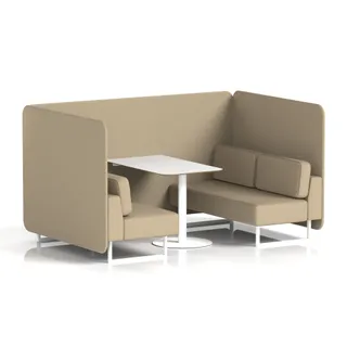Brixworth Bench Booth in Single Tone