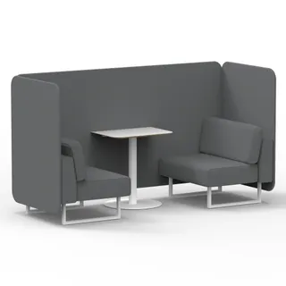 Brixworth Bench Booth in Single Tone