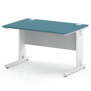 Impulse Straight Desk Cable Managed Leg